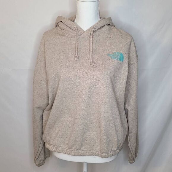 The North Face Tops - The North Face Never Stop Exploring Hooded Sweatshirt sz M Oatmeal Color